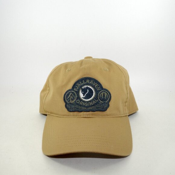 Fjallraven Original Classic Badge Cap Beige Khaki Hat Adjustable Strap L/XL - Picture 1 of 8